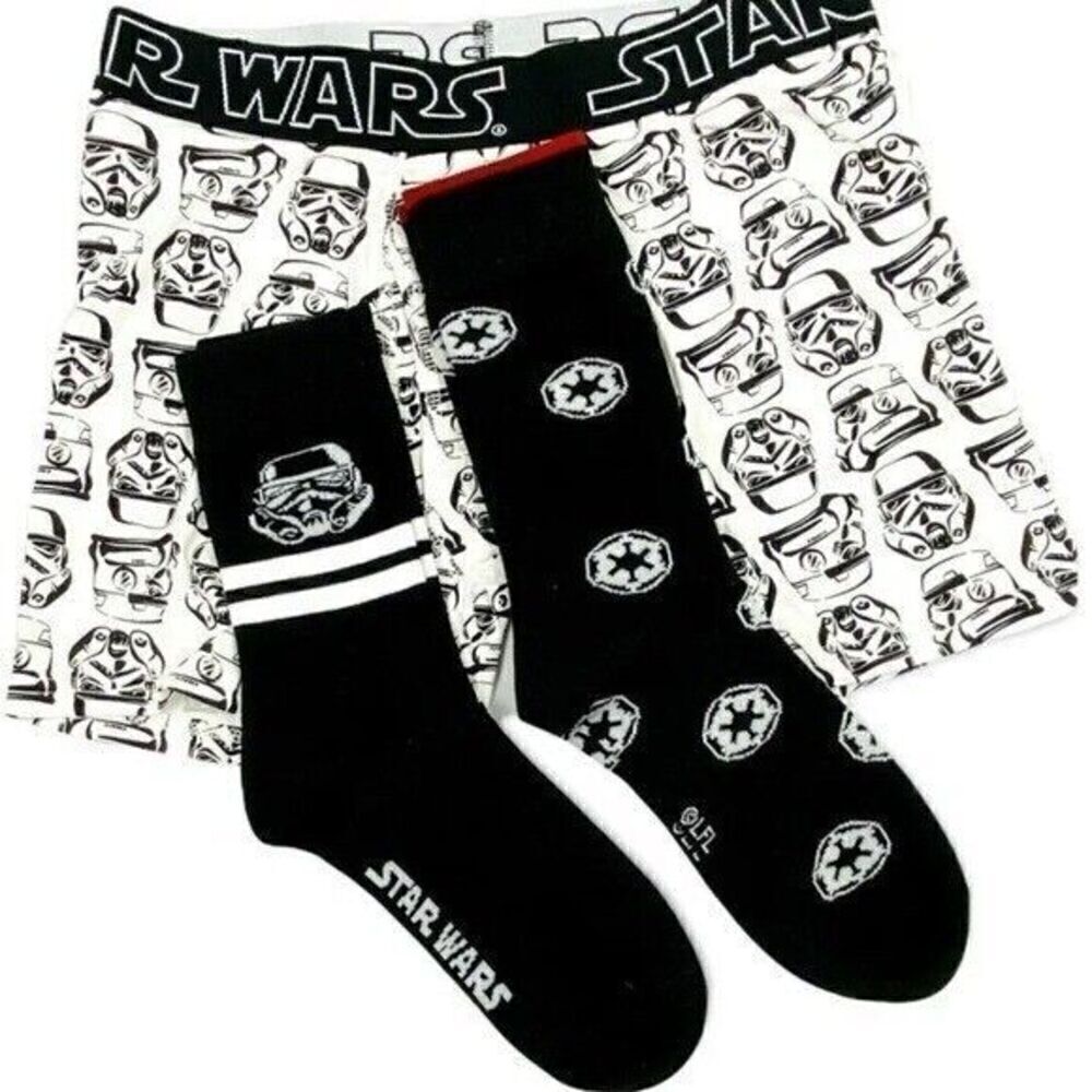 New STAR WARS UNDERWEAR SOCK setUnderwear & Sock Set Boxers Socks 6-12
